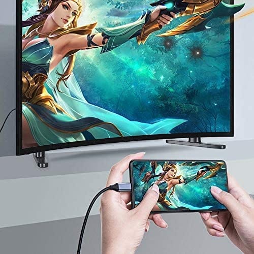 51jPzXE6GjL._AC_.jpg Baseus Câble HDMI-Type C USB-C60W 4 K Ultra HD 60 Hz Video Pro — YouShop DZ