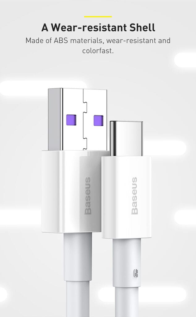 Baseus Cable d'alimentation USB Type-C 66W — YouShop DZ