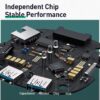 H03ee90990bca4b04aafb3710d0df7292B.jpg Baseus HUB Type C vers HDMI RJ45 Multi USB 3.0 lecteur de carte Micro SD — YouShop DZ