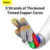 H3da768d1133a4a1daf6ee686dc2561e6O.jpg Baseus USB C Cable for iPhone 12 12 Pro Max Data Charging USB Cable PD 20W Fast Charge — YouShop DZ