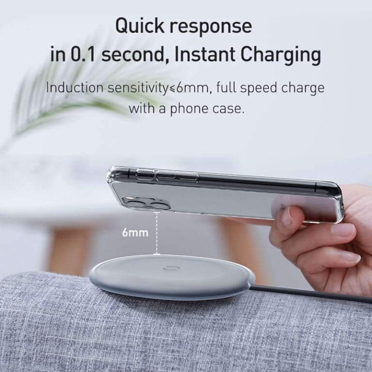 Baseus chargeur sans fil 15W texture en gelée — YouShop DZ