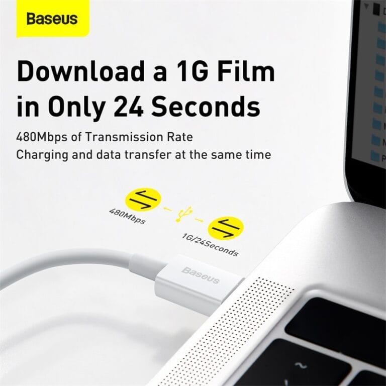 H8fd7f478eb29459ab5fd4a3f4233471ex.jpg Baseus USB C Cable for iPhone 12 12 Pro Max Data Charging USB Cable PD 20W Fast Charge — YouShop DZ