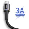 Baseus 3A Fast Charge Usb Type-c 200cm — YouShop DZ