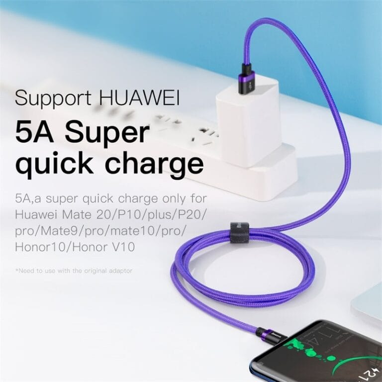 Baseus Câble Usb Type C 40W 200 Cm Vooc Super Charge Pd — YouShop DZ