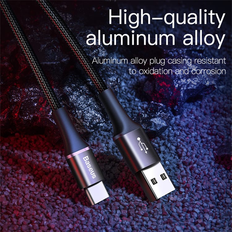 Baseus 3A Fast Charge Usb Type-c 200cm — YouShop DZ