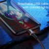 Baseus 3A Fast Charge Usb Type-c 200cm — YouShop DZ