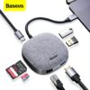 Hc214508056344ffaabfb328fc9e2ddffx.jpg Baseus HUB Type C vers HDMI RJ45 Multi USB 3.0 lecteur de carte Micro SD — YouShop DZ