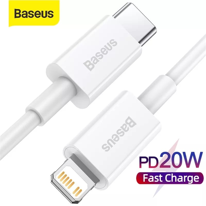 Baseus USB C Cable for iPhone 12 12 Pro Max Data Charging USB Cable PD 20W Fast Charge — YouShop DZ