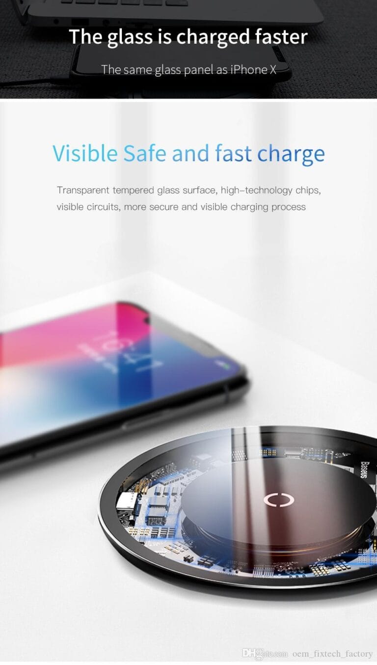 baseus-10w-qi-chargeur-sans-fil-pour-iphone-5.jpg Chargeur Baseus sans fil 10W Qi Plus Cable iPhone — YouShop DZ