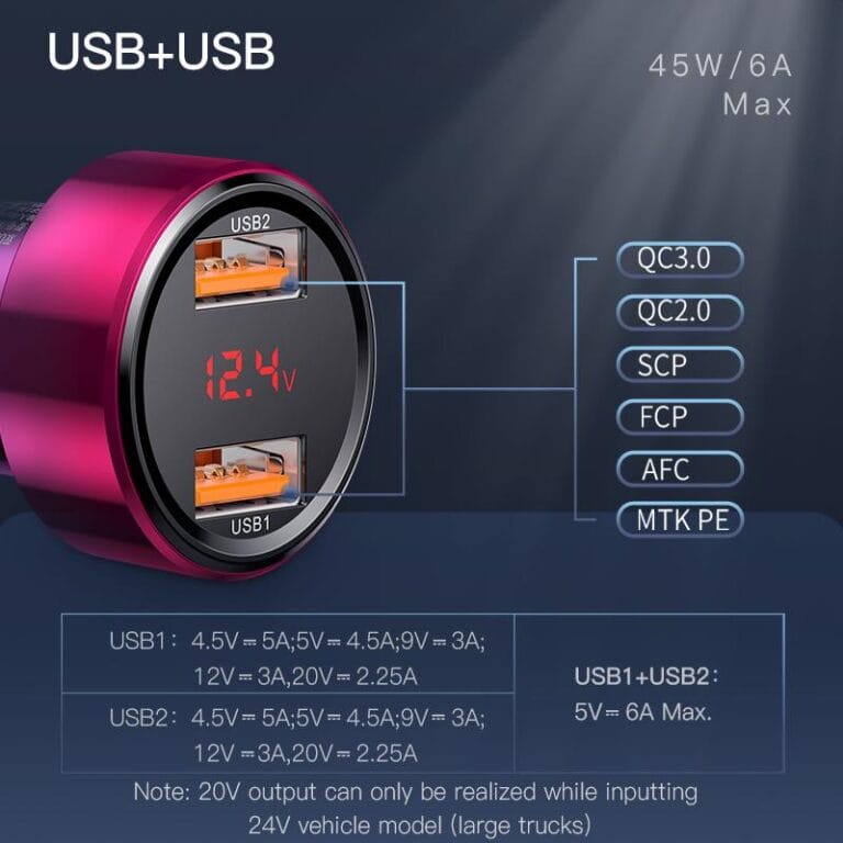 Baseus 45W QC4.0 USB-C Fast PD LAPTOP MACBOOK PRO — YouShop DZ