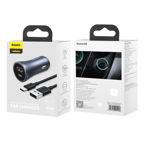 large_IP7G0684DG_4.jpg Baseus chargeur de voiture 40W double USB + Cable Type C — YouShop DZ