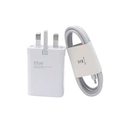 chargeur Xiaomi 33w combo (type-a) Chargeur Xiaomi 33w combo Uk (type-a) — YouShop DZ