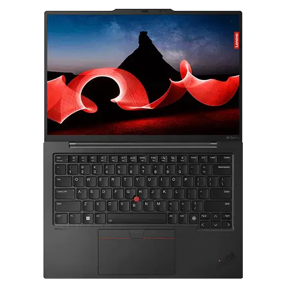 LENOVO THINKPAD X1 CARBON GEN 12 ALGERIE (1) LAPTOP LENOVO THINKPAD X1 CARBON GEN 12 ouvert vue de face
