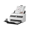 Epson WorkForce DS-730N laterale avec document Epson WorkForce DS-730N laterale avec document