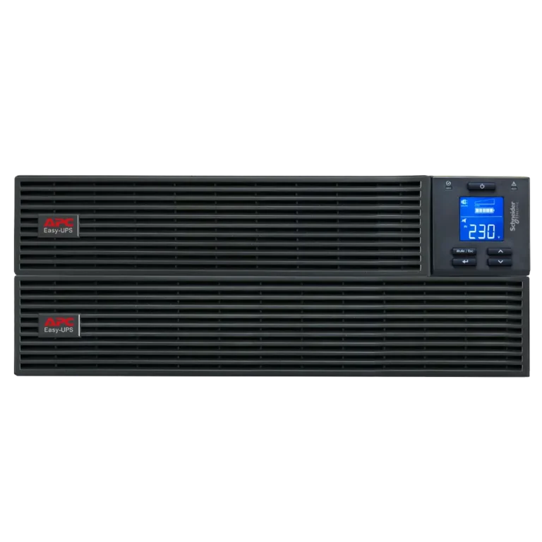 Onduleur de puissance APC SRV6KRI 6000VA (2) Onduleur de puissance APC SRV6KRI 6000VA Rack 4U vue face