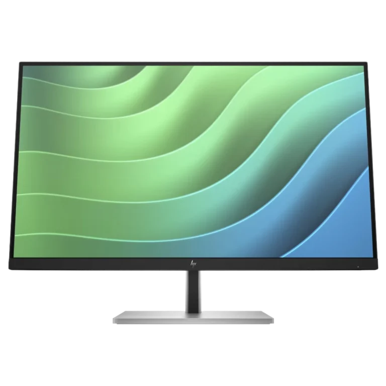 Vue de face de l'écran d'ordinateur HP E27 G5 FHD