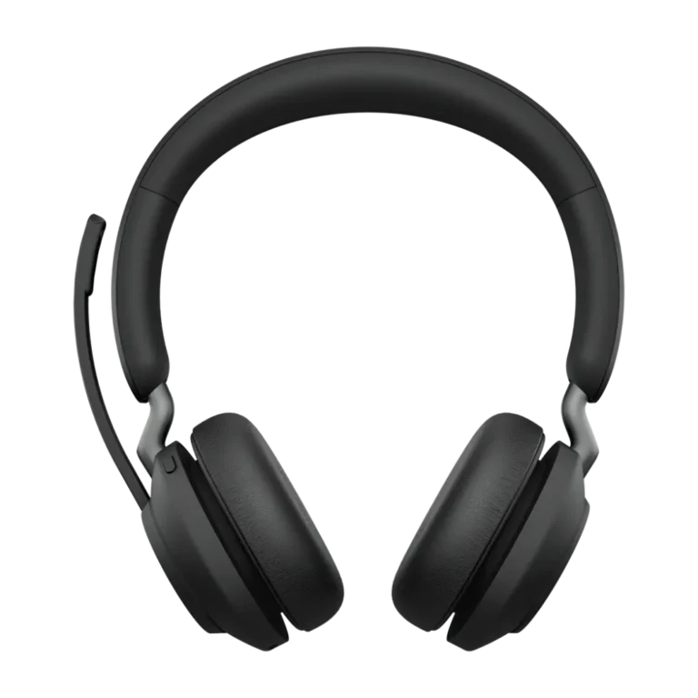 Evolve2 65 Casque Sans Fil Jabra youshop algerie (3) Vue de face de l'arceau et des coussinets du casque Jabra Evolve2 65