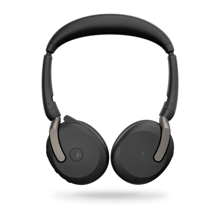 Evolve2 65 Flex Casque Sans Fil Jabra youshop algerie (1) Vue de face du casque pliable Jabra Evolve2 65 Flex