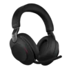 Jabra Evolve2 85 youshop algerie-1 Vue de trois quarts face du casque Jabra Evolve2 85 avec microphone déplié
