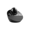 Base du haut-parleur Logitech BCC950 avec touches de contrôle d'appel vue de coté