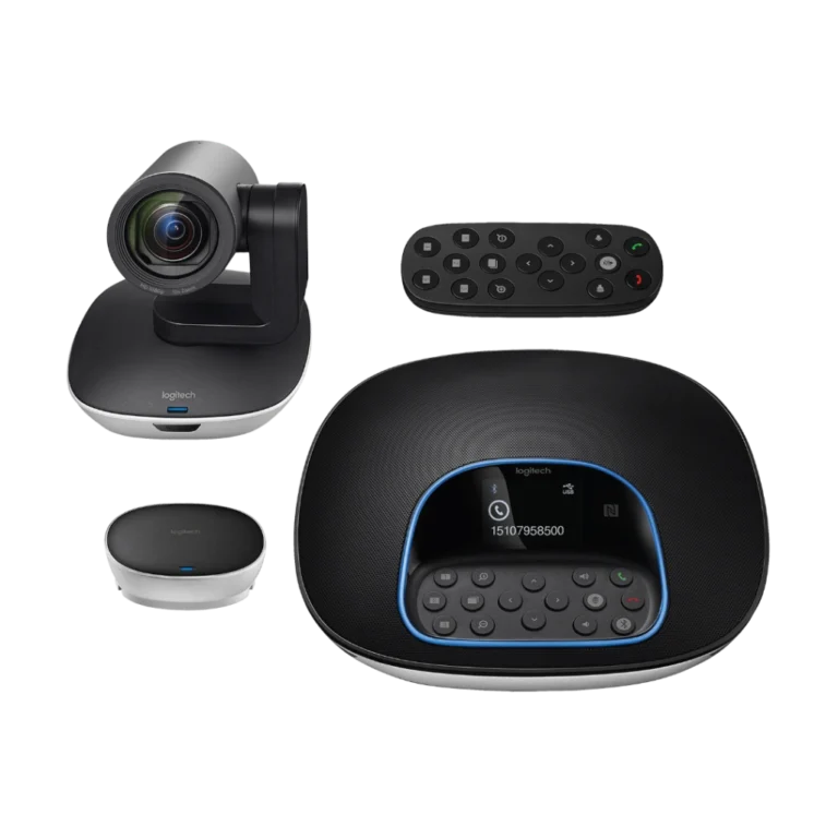 Logitech GROUP Algérie Système Visioconférence Grande Salle YouShop (1) Système de visioconférence complet Logitech GROUP pour grandes salles - YouShop Algérie