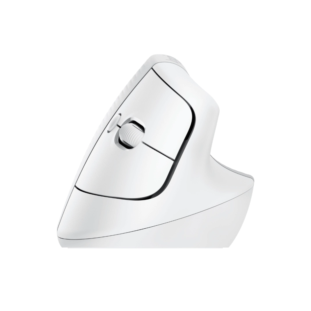 Logitech Lift (Blanc) sans fil vue de face