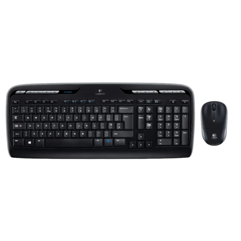 Logitech Wireless Desktop MK330 vue de haut
