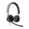 Logitech Zone Wired MSFT-5 Logitech Zone Wired MSFT vue laterale avec micro