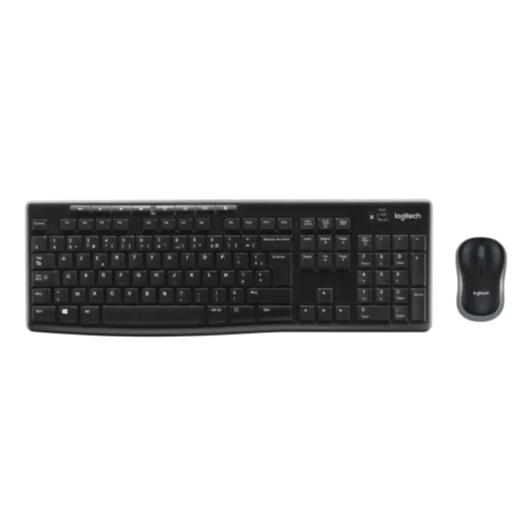 Logitech mk270 clavier souris sans fil youshop algerie (3) Logitech mk270 clavier souris sans fil vue de haut