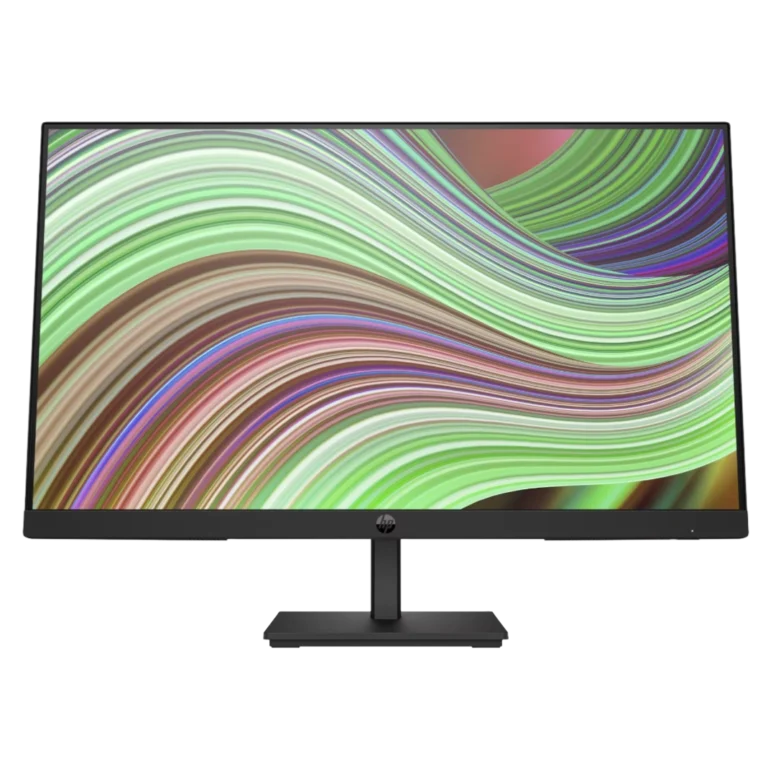 Vue de face du moniteur HP V24v G5 FHD avec affichage