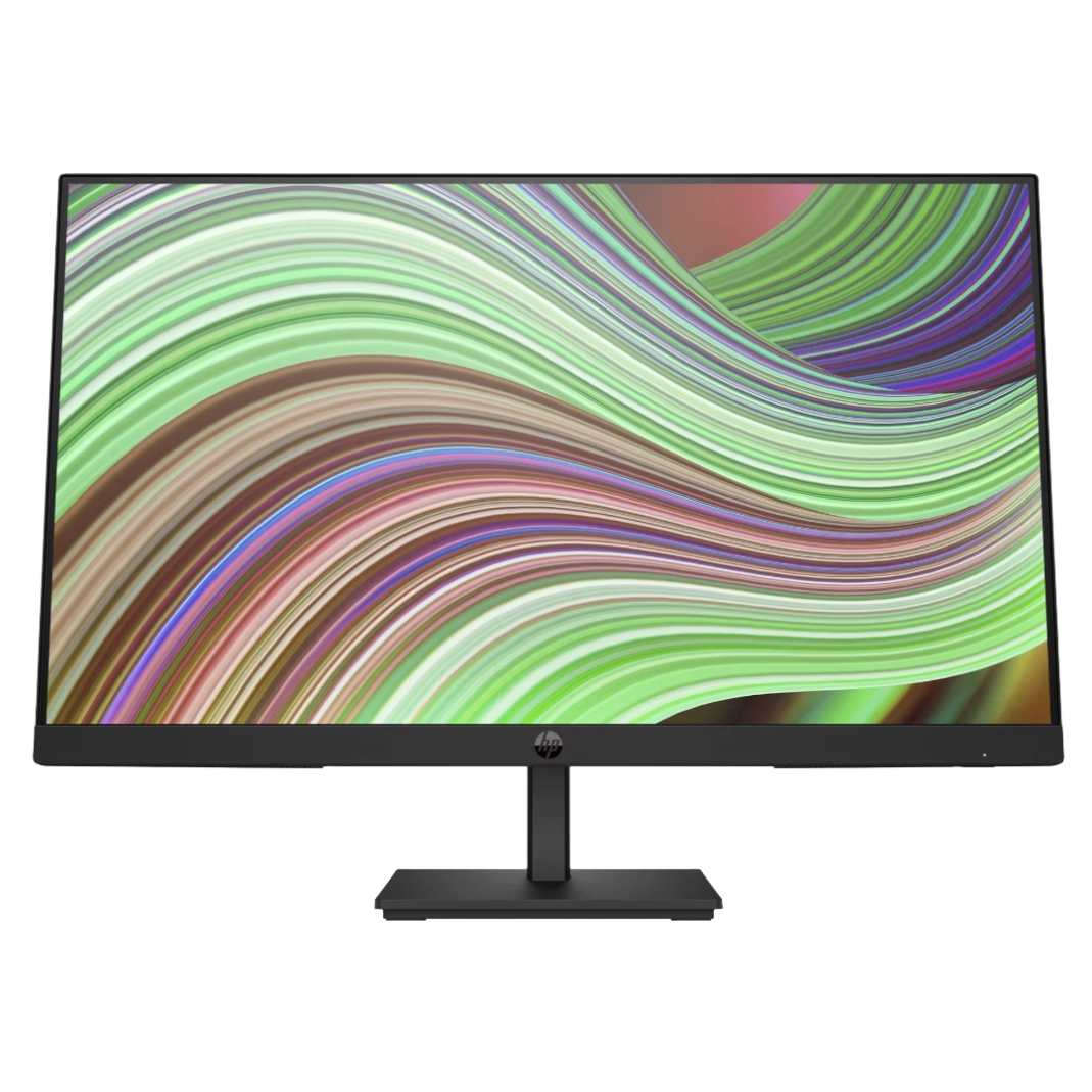 Vue de face du moniteur HP V24v G5 FHD avec affichage