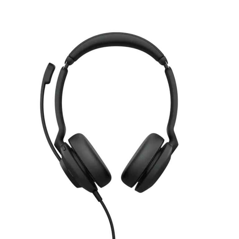 Casque filaire professionnel Jabra Evolve2 30 Duo Vue de face symétrique prix Algérie YouShop