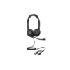 Jabra Evolve2 30 Duo connexion USB matériel informatique Algérie YouShop Vue globale avec câble USB