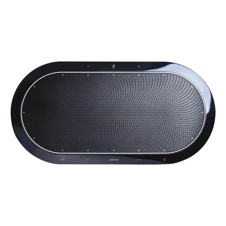 Haut-parleur professionnel Jabra Speak 810 MS vue de dessus à plat YouShop Algérie.