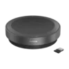 Haut-parleur de conférence Jabra Speak2 75 MS vue perspective de face avec adaptateur USB Link 380 YouShop Algérie.