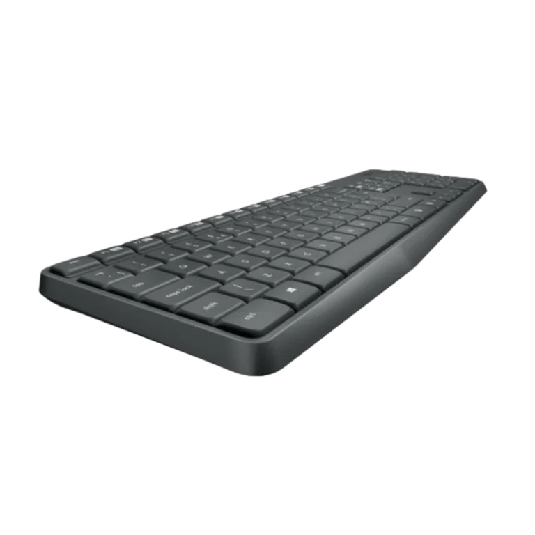 logitech mk235 calavier vue de coté