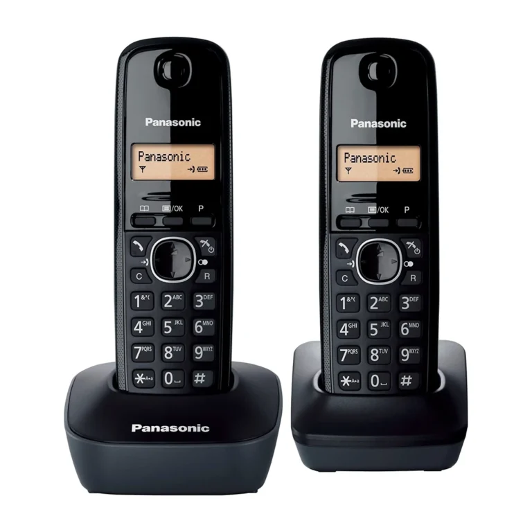 1xfmwe.webp Panasonic KX-TG1612 - Téléphone sans fil DECT Duo — YouShop DZ