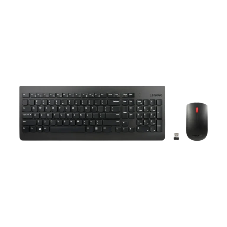 Lenovo 510 Wireless Combo Keyboard & Mouse-8 Clavier AZERTY du pack Lenovo 510 sans fil disponible en Algérie