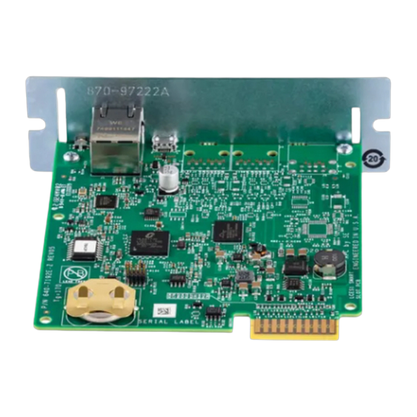 APC Network Management Card 3 NMC3 AP9640 Carte SNMP APC AP9640 Network Management Card 3 pour onduleurs Smart-Slot