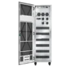 APC Easy UPS 3M 60kVA - Vue intérieure emplacements vides APC Easy UPS 3M 60kVA E3MUPS60KHB1, intérieur porte ouverte, emplacements batteries vides, configuration extensible jusqu'à 6 strings