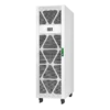 APC Easy UPS 3M 60kVA - Vue 3/4 avant droite APC Easy UPS 3M 60kVA E3MUPS60KHB1 onduleur triphasé tour blanche, vue 3/4 avant droite, porte fermée