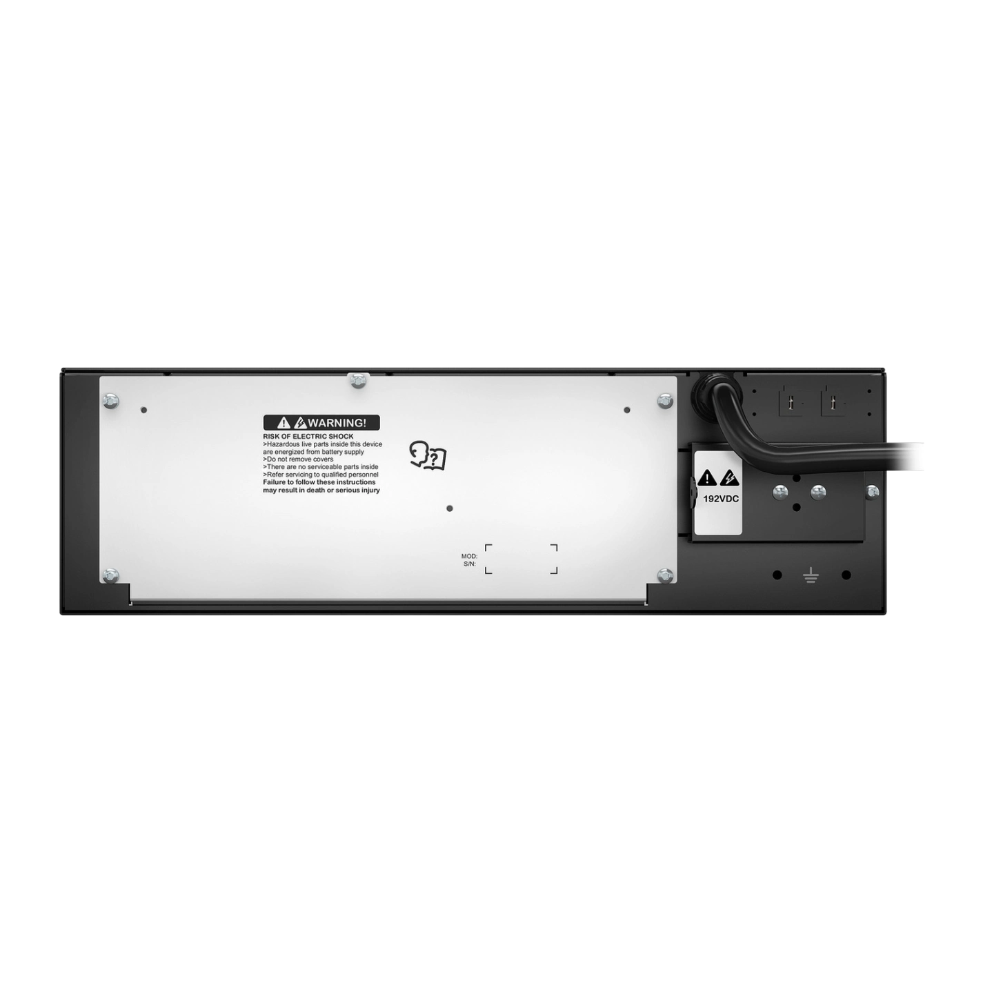 Module batterie externe APC Smart-UPS SRT192RMBP 192V montage Rack