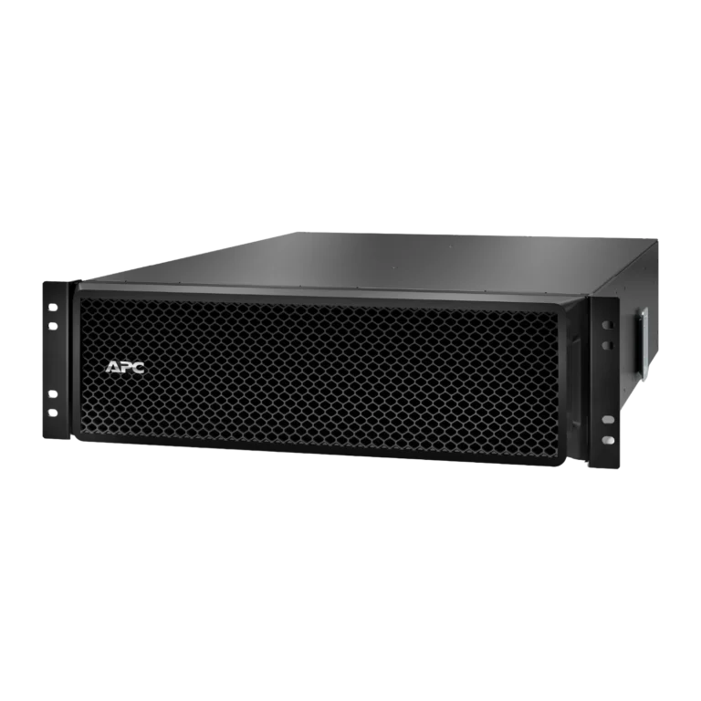 APC SRT192RMBP - Module batteries externe 192V rack 3U vue face APC Smart-UPS On-Line SRT192RMBP - Vue de face module batteries 192V rack 3U