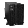 APC Smart-UPS SRT 20kVA SRTG20KXLI en mode tour, vue 3/4 avant gauche, 2 unités (onduleur + module batteries), écran LCD ONLINE 230V 50Hz