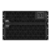 APC Smart-UPS SRT 20kVA SRTG20KXLI en mode rack, vue de face, format horizontal, APC by Schneider Electric, écran LCD ONLINE 230V 50Hz, module batteries dessous