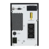 APC SRV1KI - Connectique arrière USB RS232 prises IEC APC Easy UPS SRV 1000VA SRV1KI - Vue arrière avec USB, RS232 et 4 prises IEC
