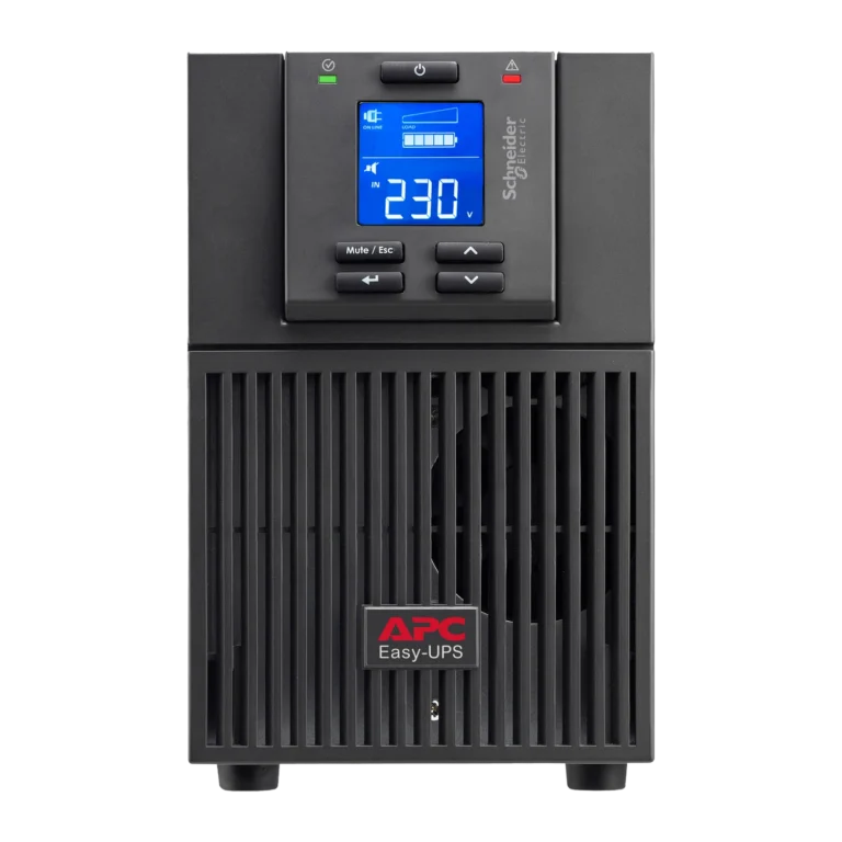 APC SRV2KI - Vue 3/4 onduleur online double conversion APC Easy UPS SRV 2000VA SRV2KI - Vue trois quarts