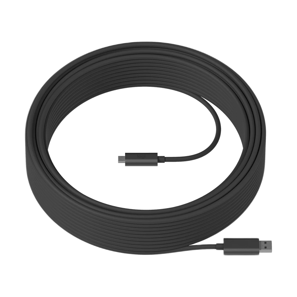 Logitech Strong USB 25m câble actif fibre optique USB-A vers USB-C Algérie YouShop