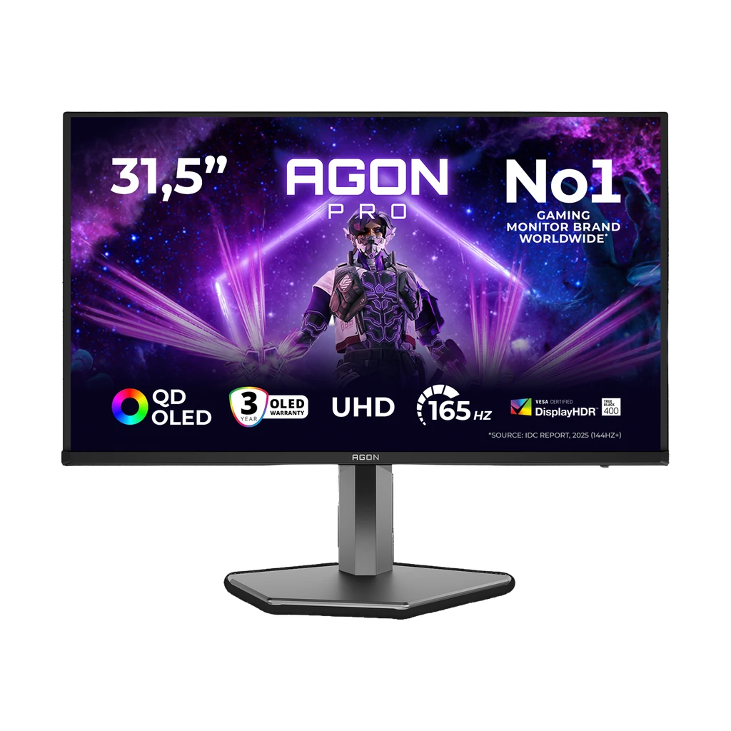 b2v5h3.webp Écran AOC AGON PRO AG326UD 31.5" QD-OLED 165Hz — YouShop DZ