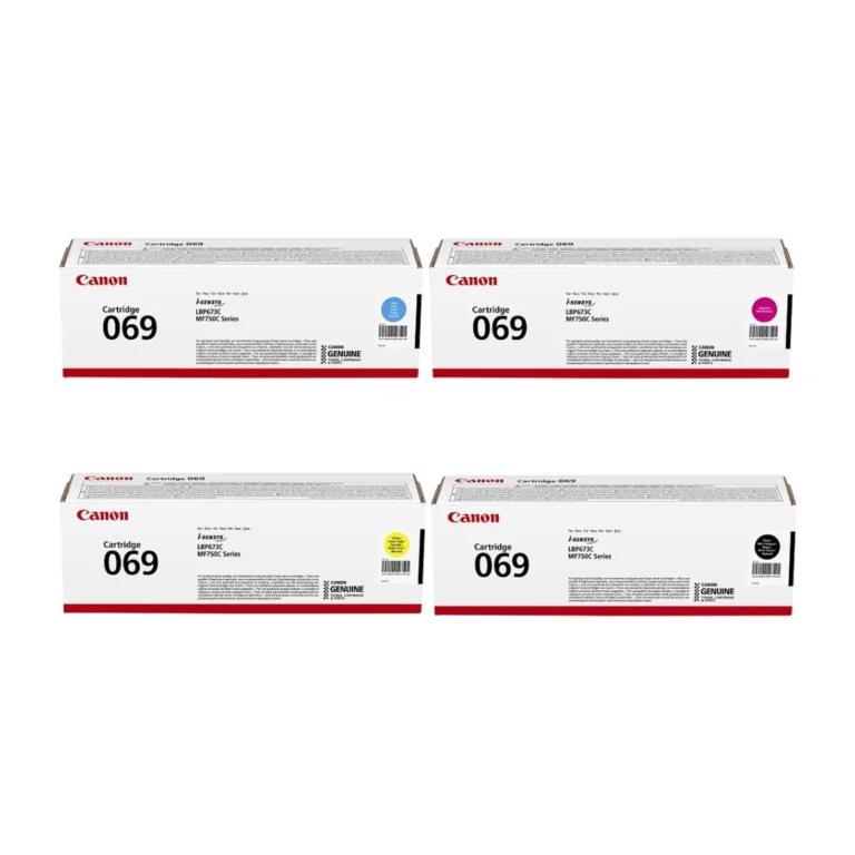 ch97vz.webp Canon — Pack Toner Original 069 (BK 2 100 + CMY 1 900 pages) pour MF752Cdw / MF754Cdw — YouShop DZ